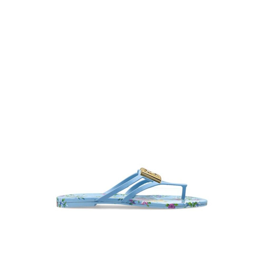 Rubber flip-flops with logo